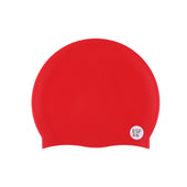 ESF Silicone Swim Cap, Red