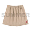 ESF Kindergarten Girls Summer Skorts, Khaki