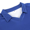 CWBS Unisex Long-Sleeve PE Polo, Blue