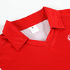 CWBS Unisex Long-Sleeve PE Polo, Red