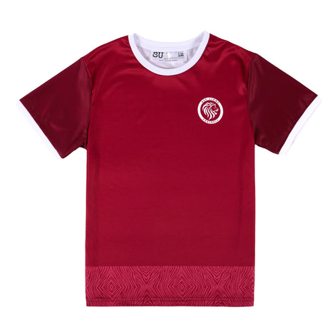 FBU7-14 ESF Lions Football Shirt, Red