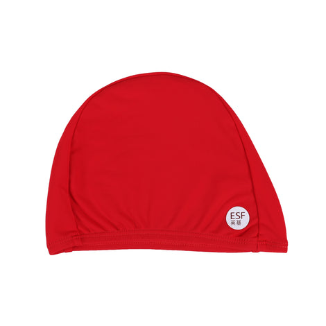 ESF Spandex Swim Cap, Red