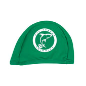 ESF Sharks Spandex Swim Cap, Green (SW3)