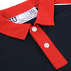 QBS Unisex Long-Sleeve PE Polo, Red