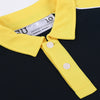 QBS Unisex Long-Sleeve PE Polo, Yellow