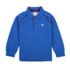 QBS Kindergarten Unisex Long-sleeve Polo, Blue