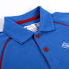 QBS Kindergarten Unisex Long-sleeve Polo, Blue