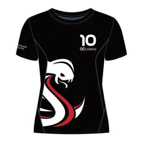 DC Cobras Girls Volleyball / Football Jersey - Black