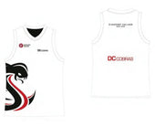 DC Cobras Boys Reversible Basketball Jersey - Black