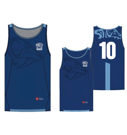 STC Sabres Girls Rugby Jersey - Navy