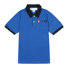 STC Unisex PE Polo, Blue- Pegasus