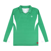 CWBS Unisex Long-Sleeve PE Polo, Green