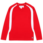 GS Unisex Long-Sleeve PE T-Shirt, Red - Kennedy