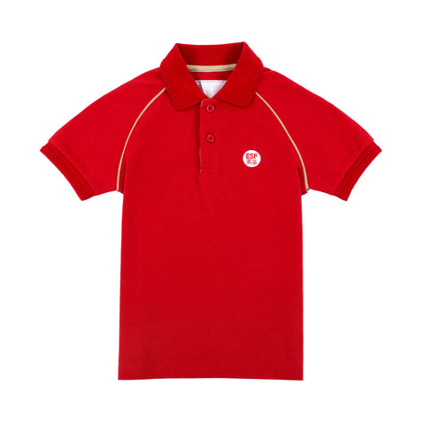 ESF Kindergarten Unisex Polo, Red