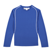 KJS Unisex Long-Sleeve PE T-Shirt, Blue - St Andrew