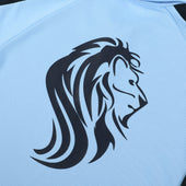 KS Unisex PE Polo, Blue - Lion