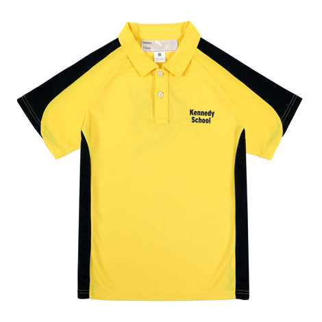 KS Unisex PE Polo, Yellow - Dragon